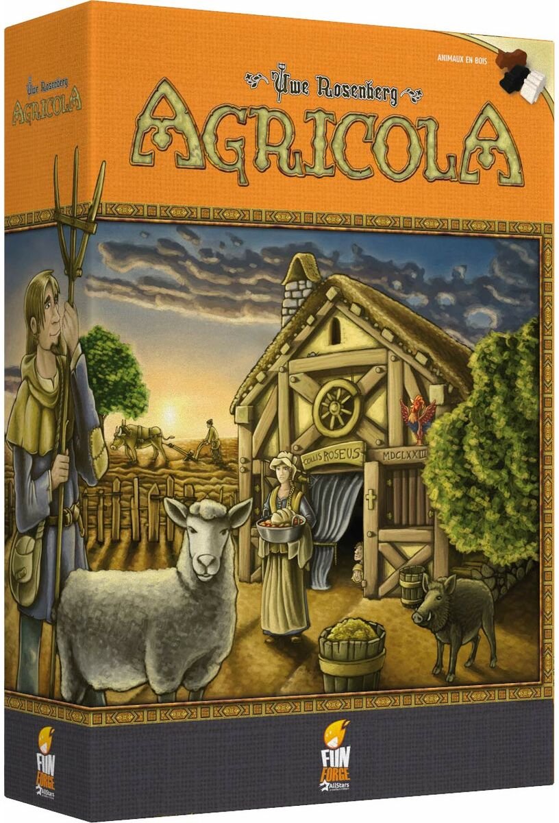 Agricola - Asmodee - Board Game - Strategiespel - Ontwikkelingsspel