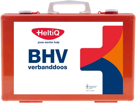 Arbitrage barrière Treinstation HeltiQ BHV Verbanddoos Modulair Oranje | bol.com