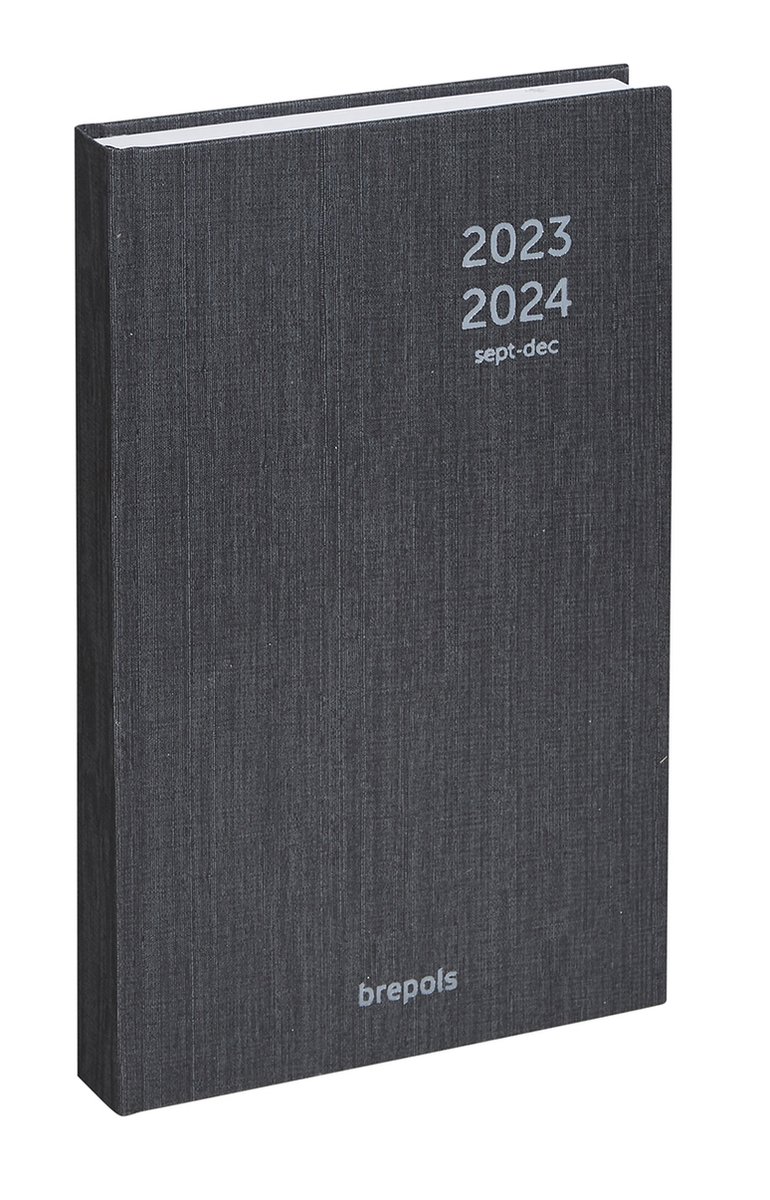Agenda 2024 de la Banque BREPOLS Jupiter Long 15,4 x 33 cm - Euros