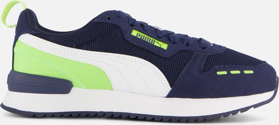 Puma R78 JR Sneakers blauw Textiel - Maat 36