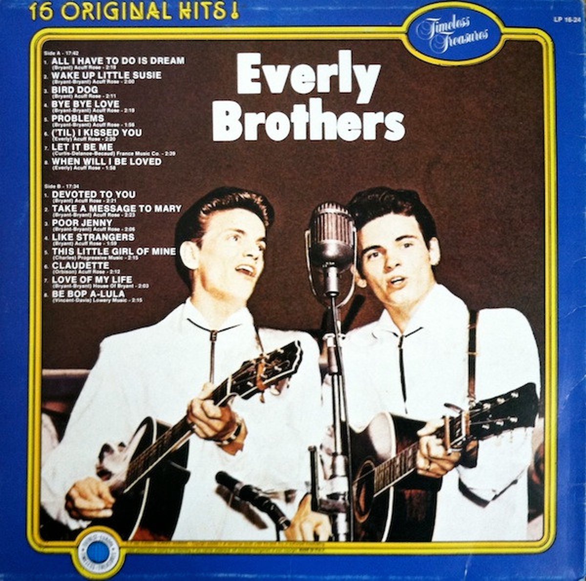 16 Original Hits (LP)