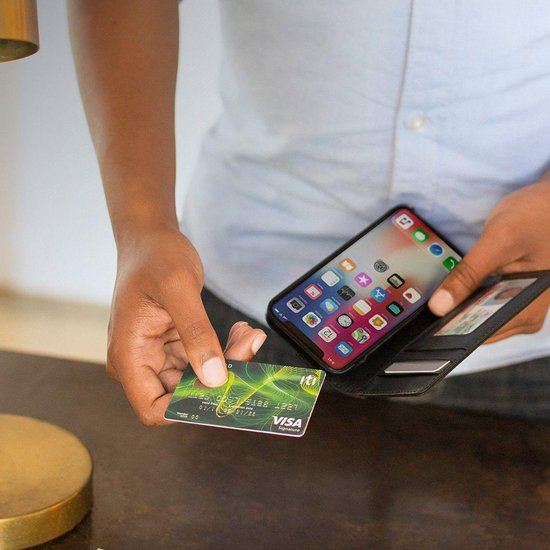 TwelveSouth Journal coque de protection pour téléphones portables 14,7 cm (5.8") Étui avec portefeuille Noir