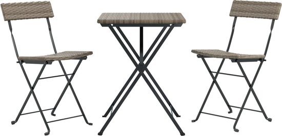 STILISTA Poly-Rattan Tuinstoel Set van 2 weerbestendige Indoor Outdoor geschikt
