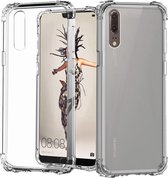 Huawei P20 Hoesje met Bumper Transparant