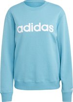 Adidas Sportswear Lin Ft Sweatshirt Blauw XS Vrouw