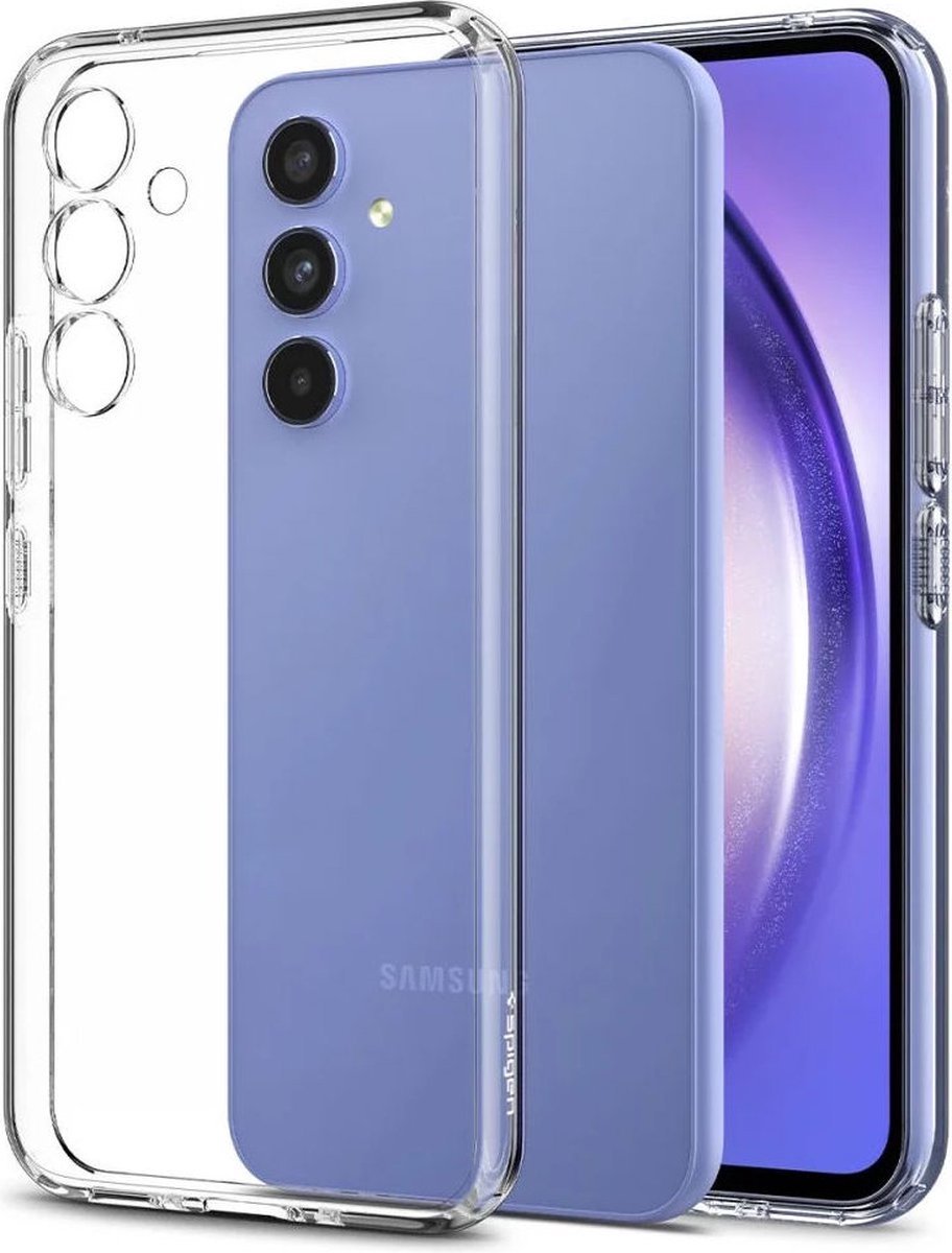 Spigen Liquid Crystal Hoesje Geschikt voor Samsung Galaxy A54 Back Cover Transparant