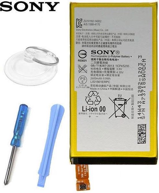 Sony Xperia Z3 Compact Accu 1282-1203 (2600mAh)- alleen accu | bol.com