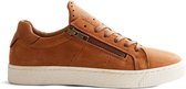 NoGRZ G.Leoni - Leren dames sneakers - Cognac - Maat 37