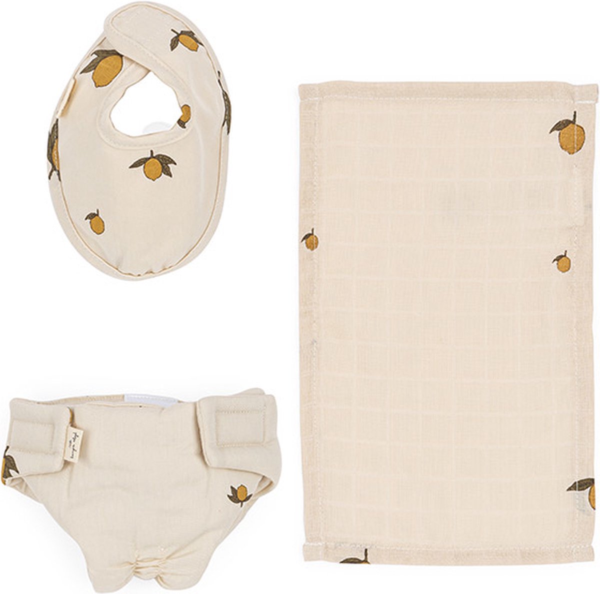 Goedkoopste Konges Slojd poppenverzorgingsset Lemon