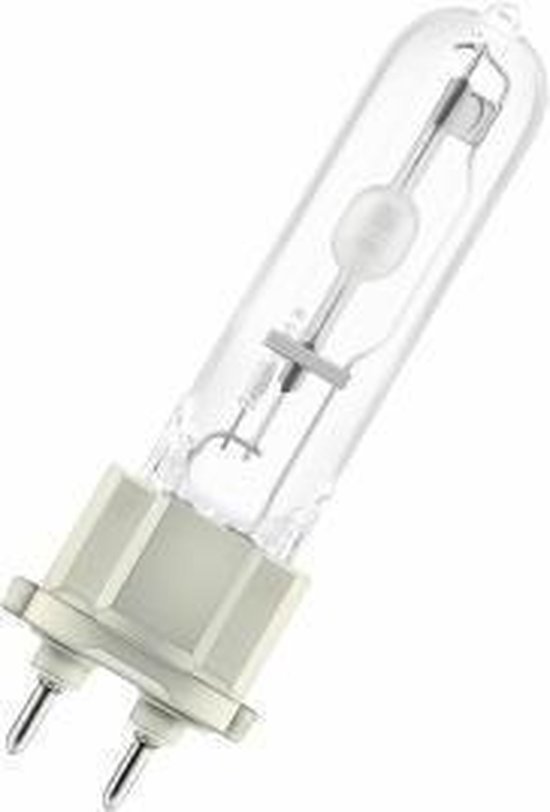 Osram Halogen-Metalldampflampe HQI-T 35W/WDL G12 klar 3000lm warmweiß