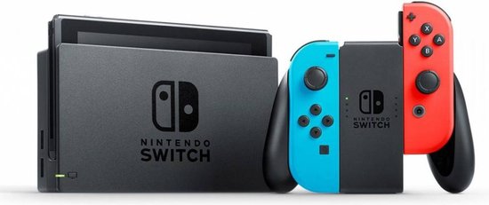 Nintendo Switch Console - Oud model - 32GB - Blauw/Rood | bol