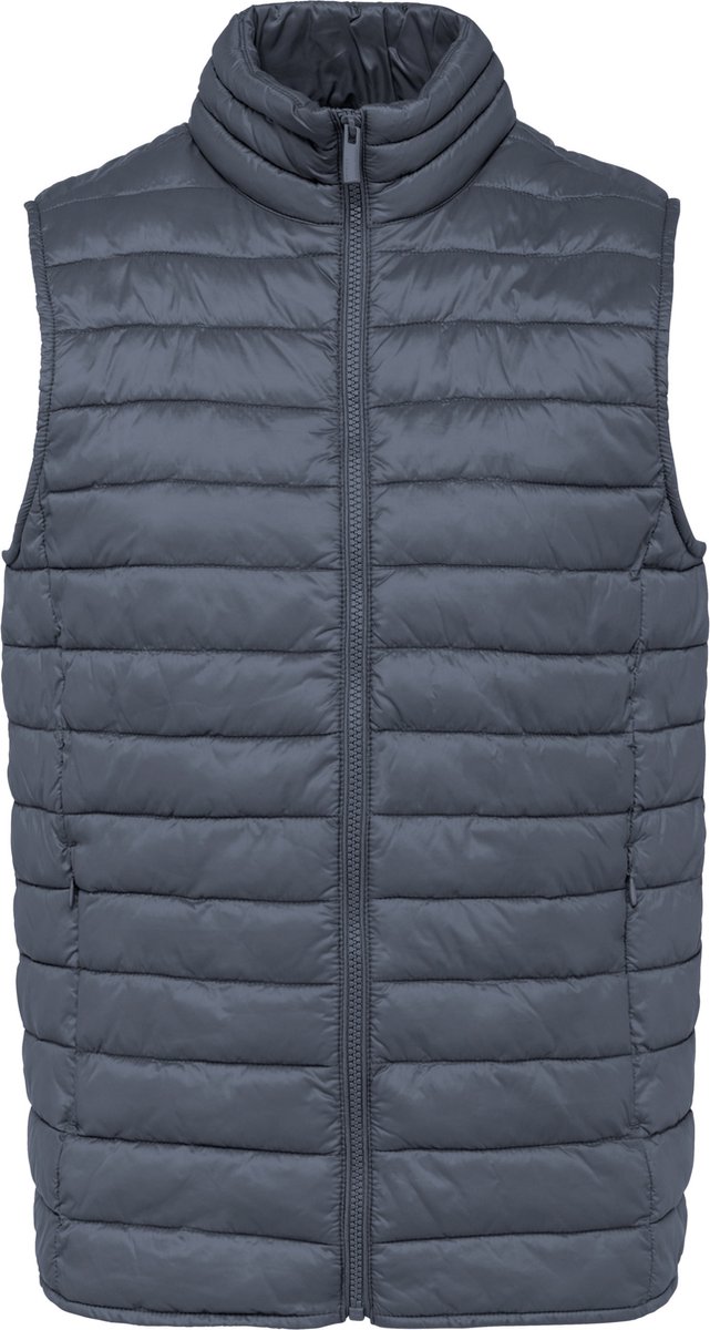 Gerecyclede herenbodywarmer 'Sorona' Mineral Grey - 3XL
