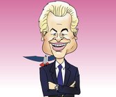 Geert Wilders - Speldje inclusief bio-kaartje