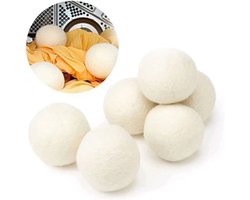 6 Energie besparende XL Drogerballen - 6 stuks - Duurzame Wasballen - Droogballen voor wasdroger - XL Drogerballen - Ecologisch