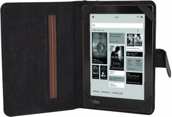 pot onregelmatig telefoon Kobo Touch 2.0 eReader Cover, Book Cover, zwart , merk i12Cover | bol.com