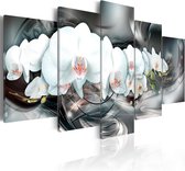 Schilderij - Magische orchidee, 5luik