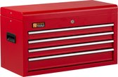 Boîte à George Tools rouge 4 tiroirs