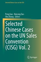 Selected Chinese Cases on the CISG- Selected Chinese Cases on the UN Sales Convention (CISG) Vol. 2