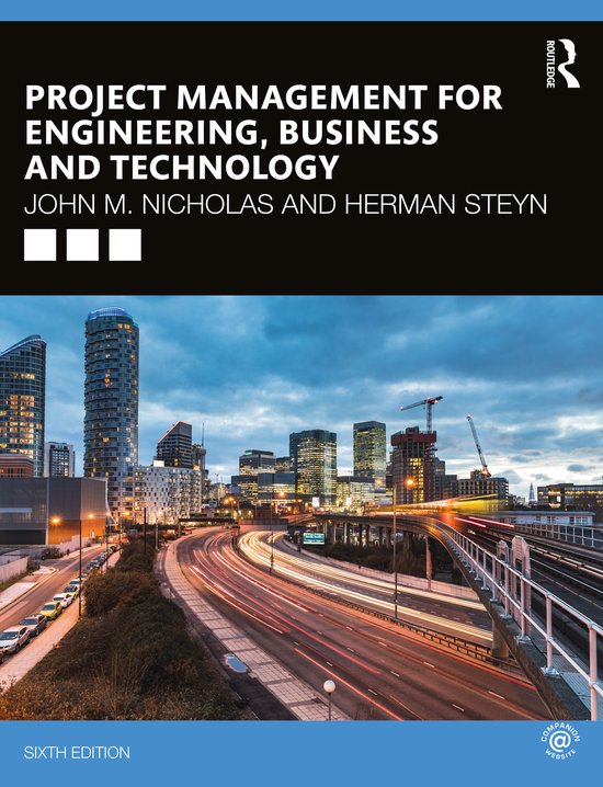 Project Management for Engineering, Business and Technology - cover