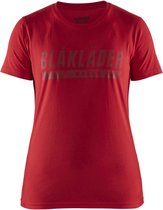 Blaklader T-shirt Limited Dames 9216-1042 - Rood - L