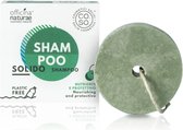 CO.SO. Voedend en beschermend Solid Shampoo - Natuurlijk Shampoo voor normaal tot vettig haar - met bio walnoot en haver extract - Plasticvrij - Officina Naturae