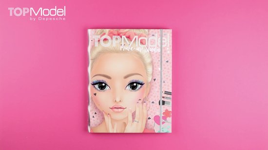 Set de beauté Make Up TOPModel : Dossier créatif de maquillage TOPModel