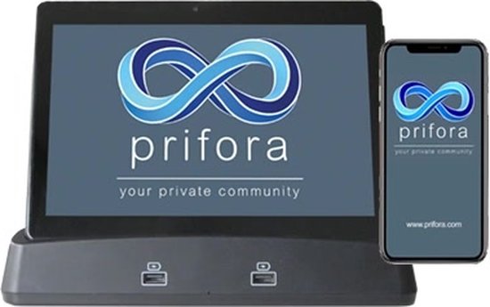 PRIFORA Digitale Fotolijst met WiFi, oplaadbaar, gratis Prifora App. Veel  extra's:... | bol.com