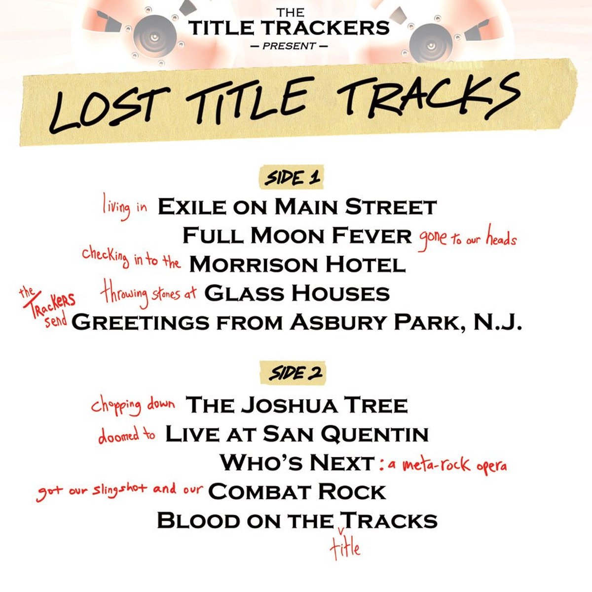 Title Trackers - Lost Title Tracks (LP)