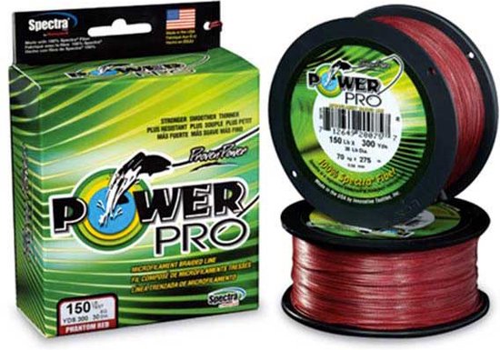 Power Pro Spectra Gevlochten Vislijn 275 M Rood 0.230 mm van Power Pro — afbeelding 4