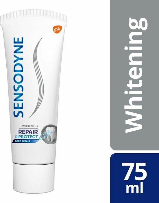 Sensodyne Repair & Protect Whitening - 75 ml - Tandpasta