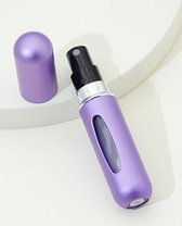 Parfum - Flesje - Parfumverstuiver - Navulflesje - Navulbaar - Verstuiver - Reisflesje - Mini - Voor onderweg - 5ML - Paars