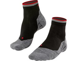 foto van FALKE RU4 Endurance Short Reflect heren running sokken kort - zwart (black) - Maat: 39 - 41