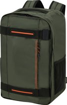 American Tourister Rugzak met laptopvak - Urban Track rugzak 14 inch (handbagage) - Dark Khaki