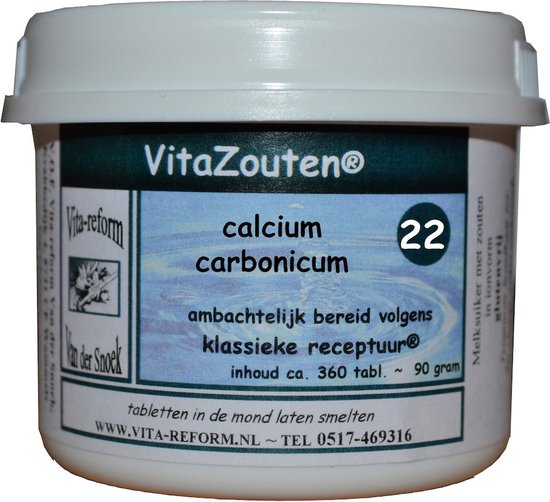 VITAZOUTEN CALCIUM CARB 22/6