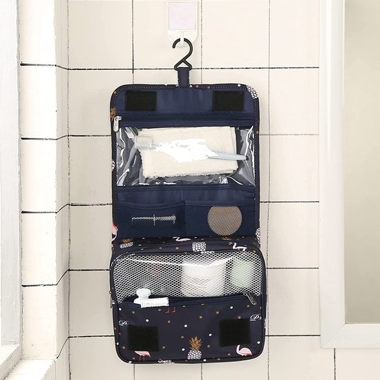OGNOT Gaming Controller Patroon Toilettas Travel Organizer Voor Mannen En Vrouwen, Lichtgewicht Lederen Make-up Tas Kleine Cosmetische Tas, Patroon gamecontroller, One Size