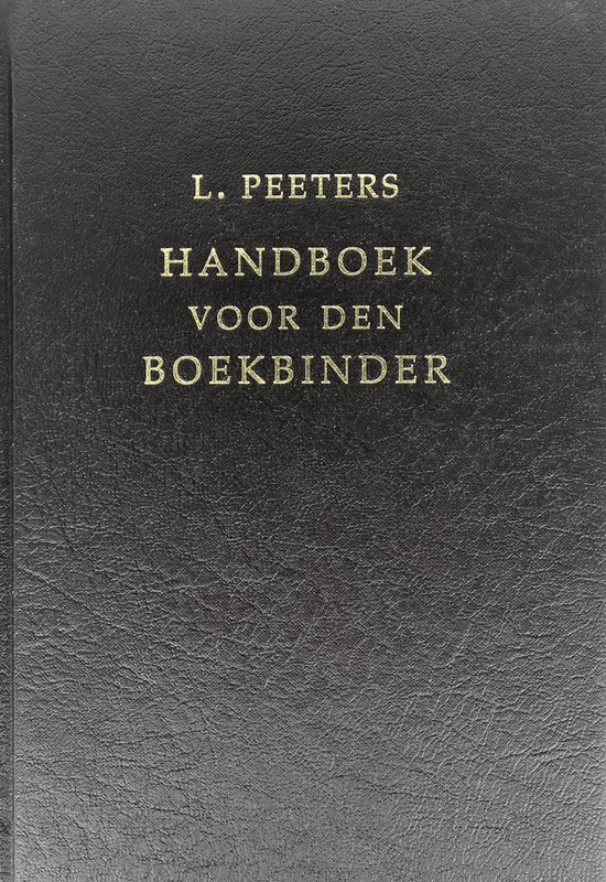 Handboek voor den boekbinder