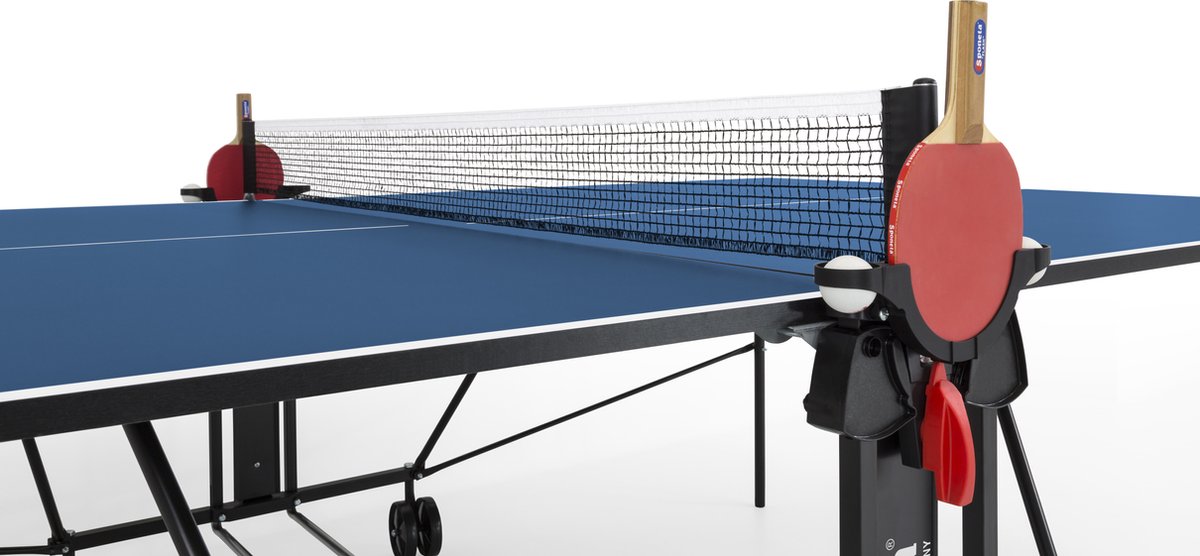 Lot de table de ping-pong Sponeta® S1-43e - Comprenant raquettes +