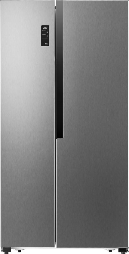Frilec BONNSBS-525-010CINOX - Amerikaanse koelkast - C label - No Frost - Digitaal Display