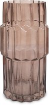 Artichok Patty glazen vaas paars - 14,5 x 26 cm