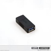 USB A naar USB A 3.0 koppelstuk, f/f | USB kabel | USB 3.0 | USB datakabel | sam connect