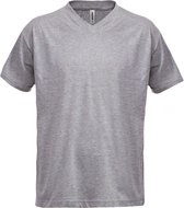 Fristads V-Hals T-Shirt 1913 Bsj - Lichtgrijs - XL