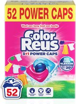 Color Reus Power Caps Wascapsules - Wasmiddel Capsules - Voordeelverpakking - 52 wasbeurten