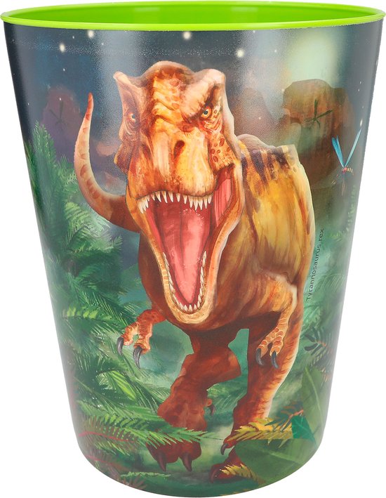Tasse Avec 2 Anses Décor Dinosaures - Porcelaine Des Pins