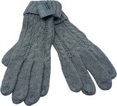 Winter Handschoenen - Dames - Verwarmde - Klassiek gris