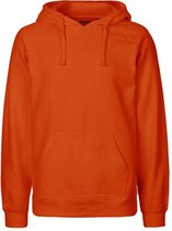 Neutral - Hoodie - Oranje - 100% Biologisch Katoen - XL