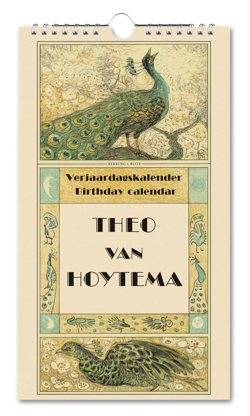 Bekking & Blitz – Verjaardagskalender – Kunstkalender – Museumkalender – Kunst rond 1900 – Natuur – Dieren – Theo van Hoytema