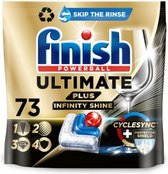 Finish Ultimate Plus Infinity Shine Vaatwastabletten - 73 Capsules