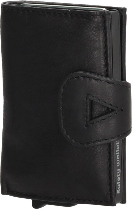 Micmacbags Daydreamer Dames pasjeshouder Leer Zwart