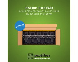Muizenval "Pestibus" set van 6 stuks, 100% pakkans, inclusief gebruiksaanwijzing - Uitgebreid getest - Muizen vangen -Muizen verjagen - Muizenklem - Herbruikbaar - Zonder muizengif muizen bestrijden - Muizenvallen voor binnen