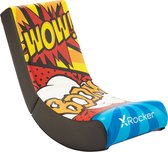 X-Rocker - Siège de jeu pliable Video Rocker Comic Book Edition - pour enfants de 6 à 12 ans